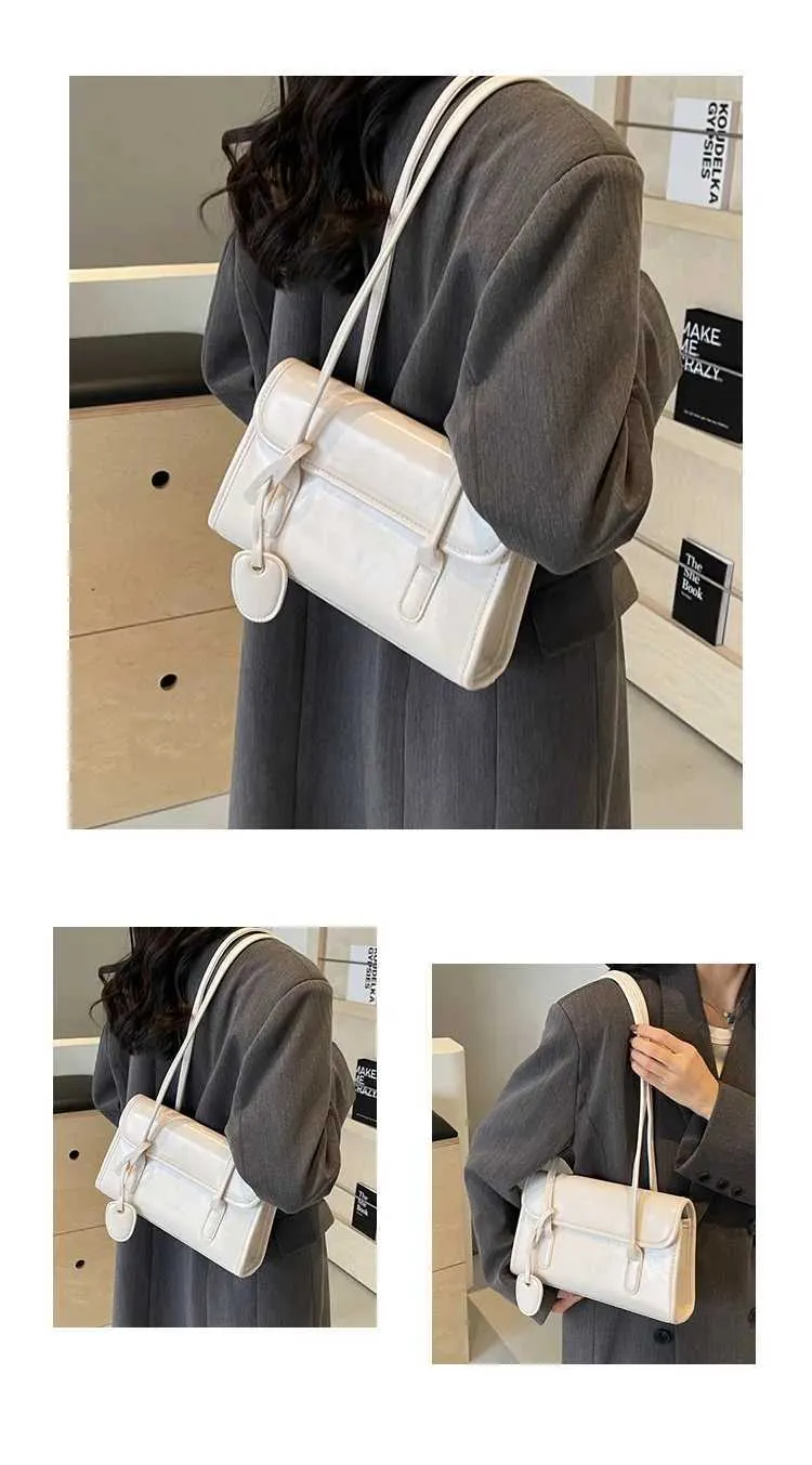 Sac à aisselles de grande capacité 2024 Nouveau High Sense Femmes Polyvalent Automne et Hiver Mode Populaire Portable Épaule_voghion.com
