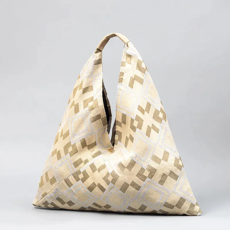 Canvas tote tas voor dames, grote schoudertas met print_voghion.com