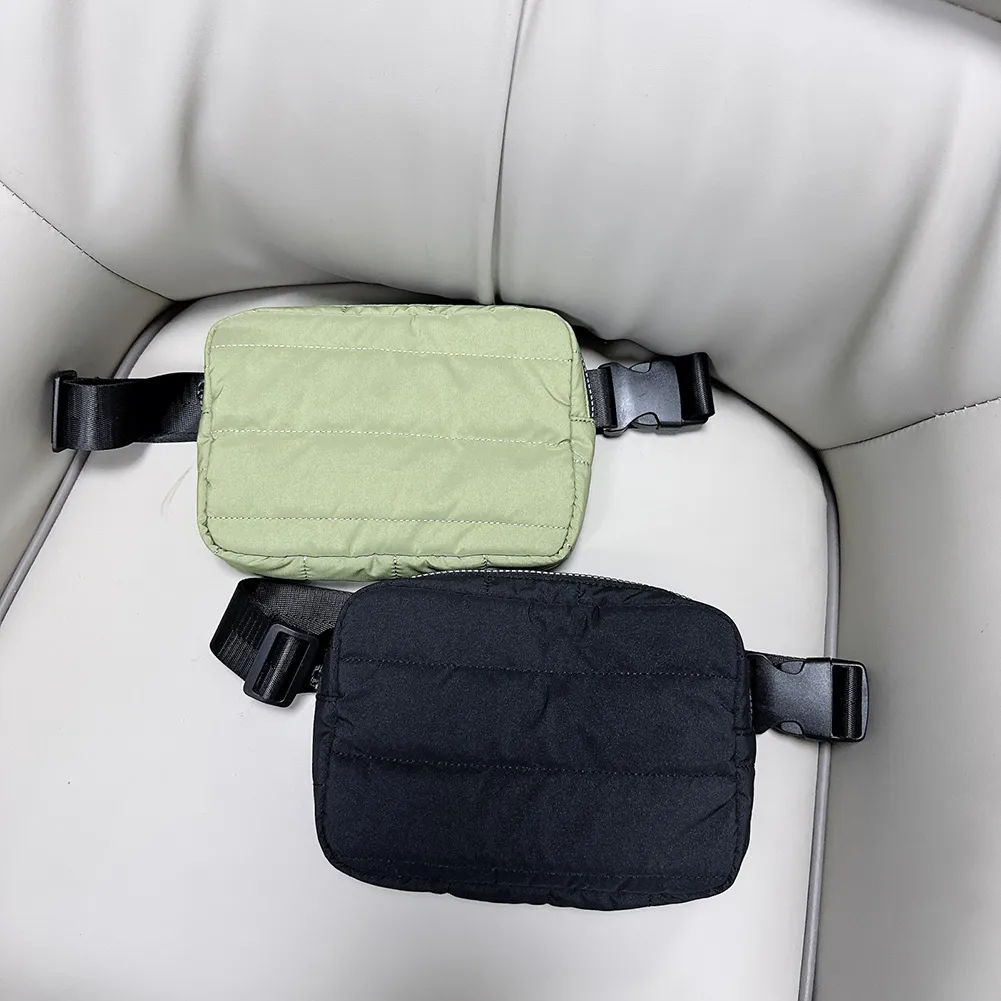 Women Fanny Pack Large Capacity Fashion Waist Solid Color Shoulder Adjustable Strap Lightweight Stylish Satchel Bag_voghion.com