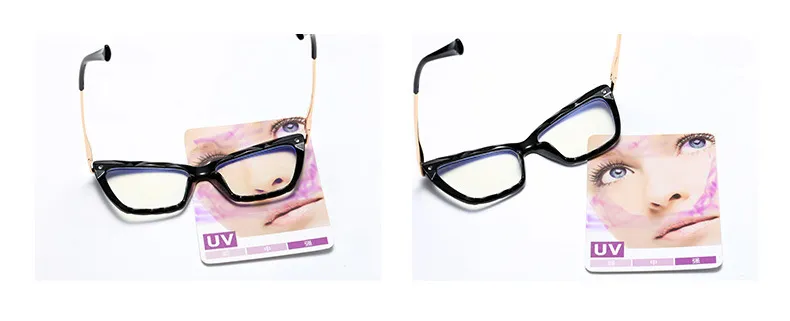 Sunglasses Female Reading Magnifying Glasses Transparent Square Frame Brand Designer Computer Anti-fatigue Presbyopia_voghion.com