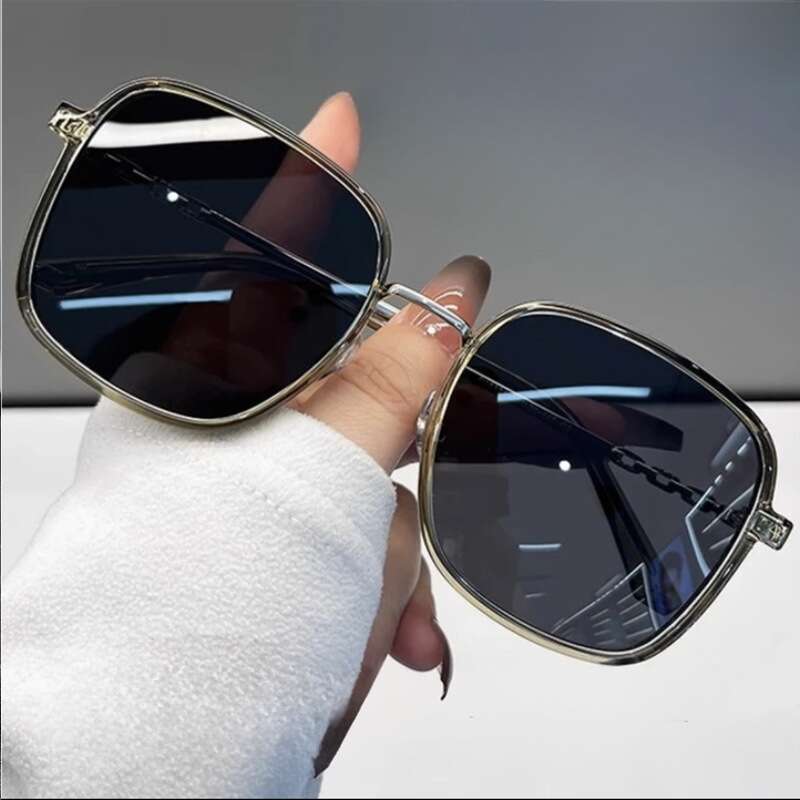 sunglasses, Sunscreen And UV Protection, Large Face Display, Small Glasses, High-grade Feeling,_voghion.com