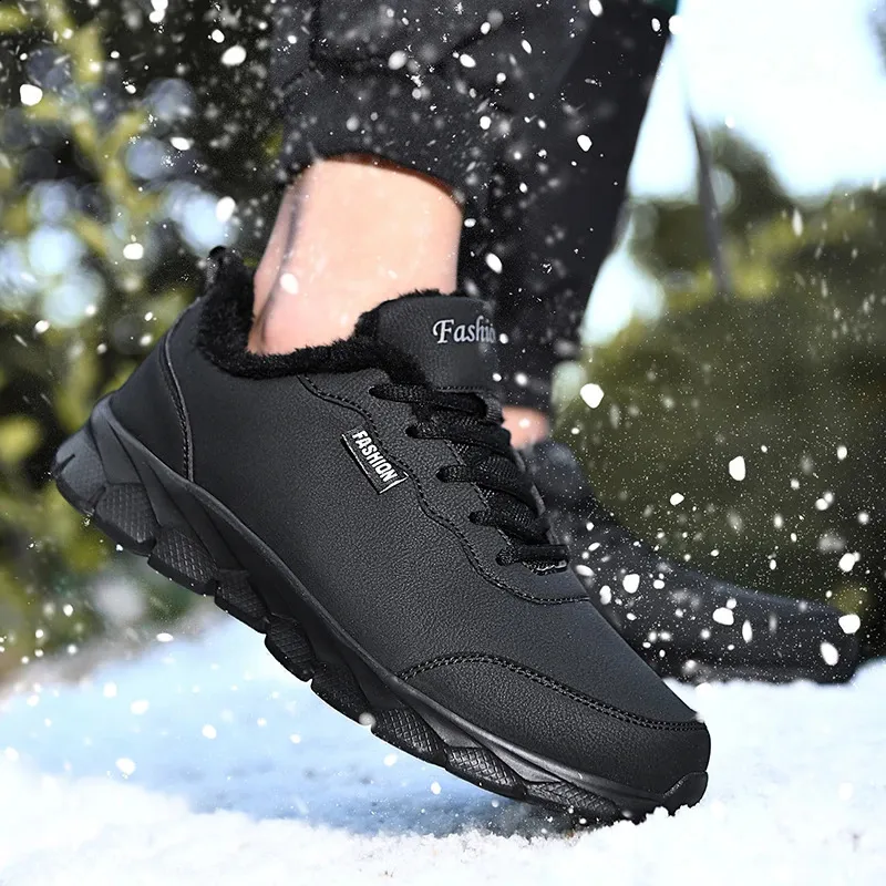 Running Leather Waterproof Durable Mens Walking Sports Shoes Atillas Racortivos Hombre 241015_voghion.com