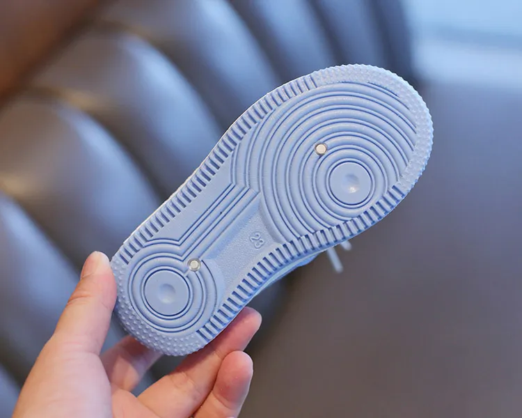 Chaussures de sport montantes pour enfants, baskets de basket-ball Littlesprouts pour garçons et filles, baskets d'école pour tout-petits, tailles 1 à 18_voghion.com