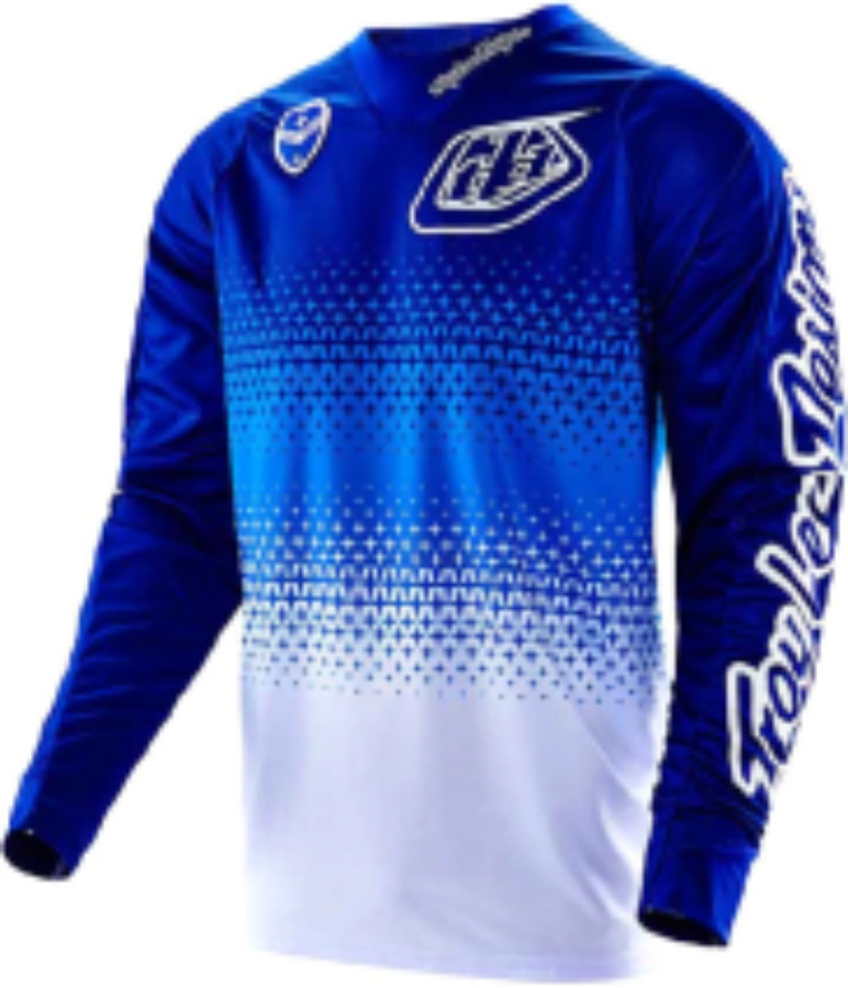 Heren retro off-road motorkleding met lange mouwen, ademend en snel drogend, mountainbike-motorkleding met snelheidsreductie, T-shirt_voghion.com