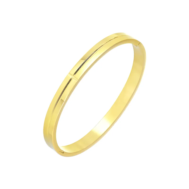 Bracelets HBP en argent pour femmes, personnalisés, ne se décolorent pas, tendance, plaqué or rose, en acier inoxydable, infini, tendance_voghion.com