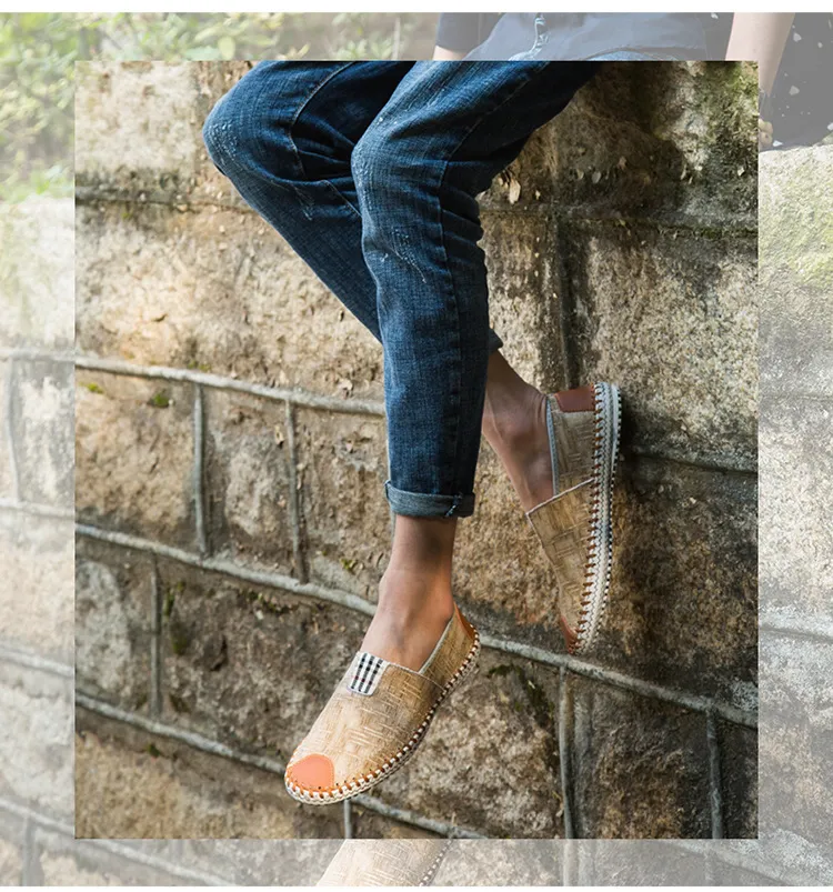 Pantofi sport casual pentru bărbați, pantofi sport cu toc înalt, respirabili, din denim, pentru bărbați, stil pescar, design de brand, espadrile, pantofi sport_voghion.com