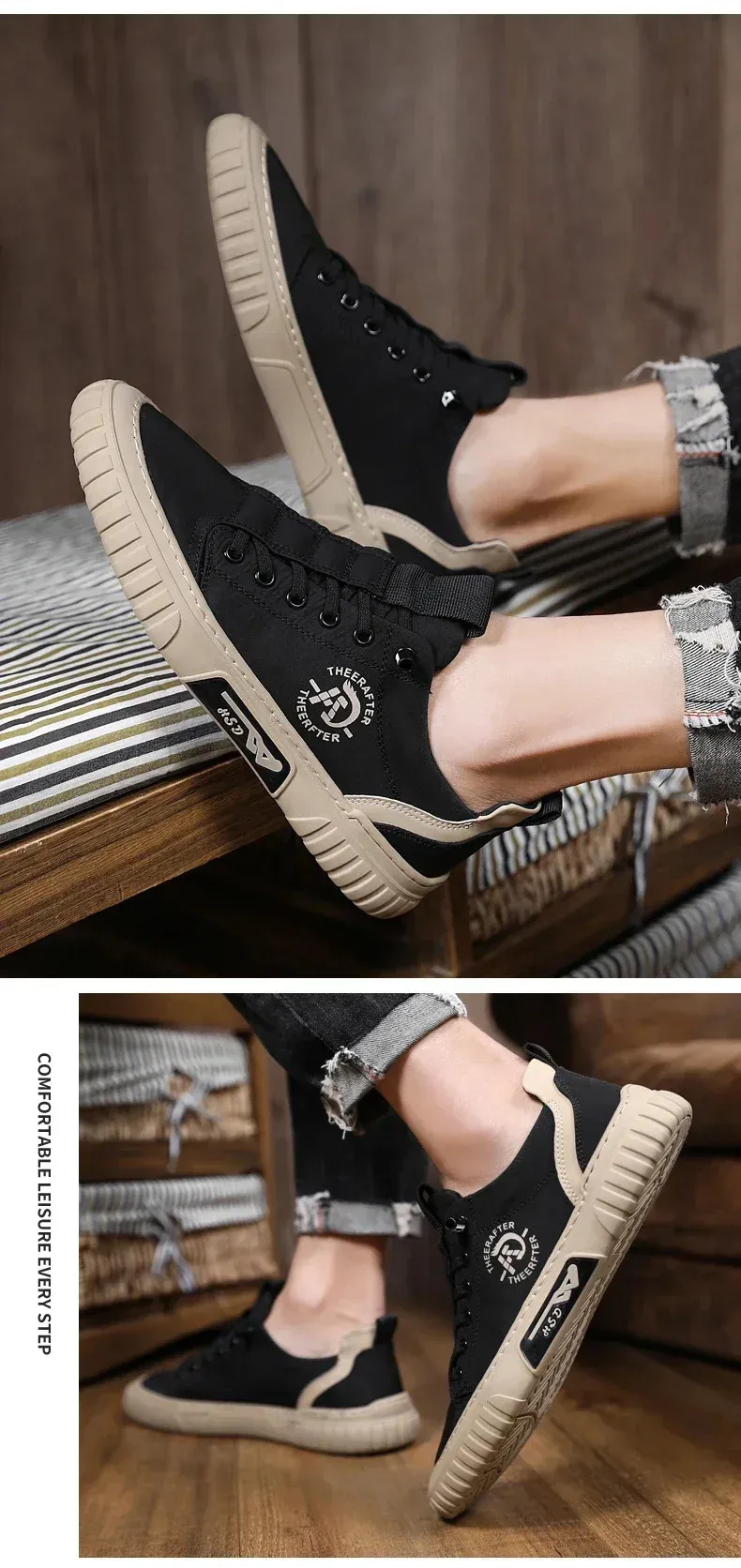 Men's Casual Ice Silk Cloth Walking Shoes For Everyday Comfort_voghion.com