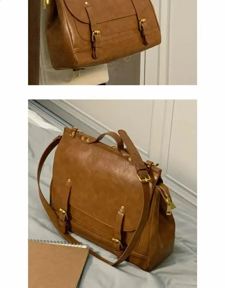 Vintage Miyagawa Shoulder Bag And Crossbody Backpack Set For Women_voghion.com
