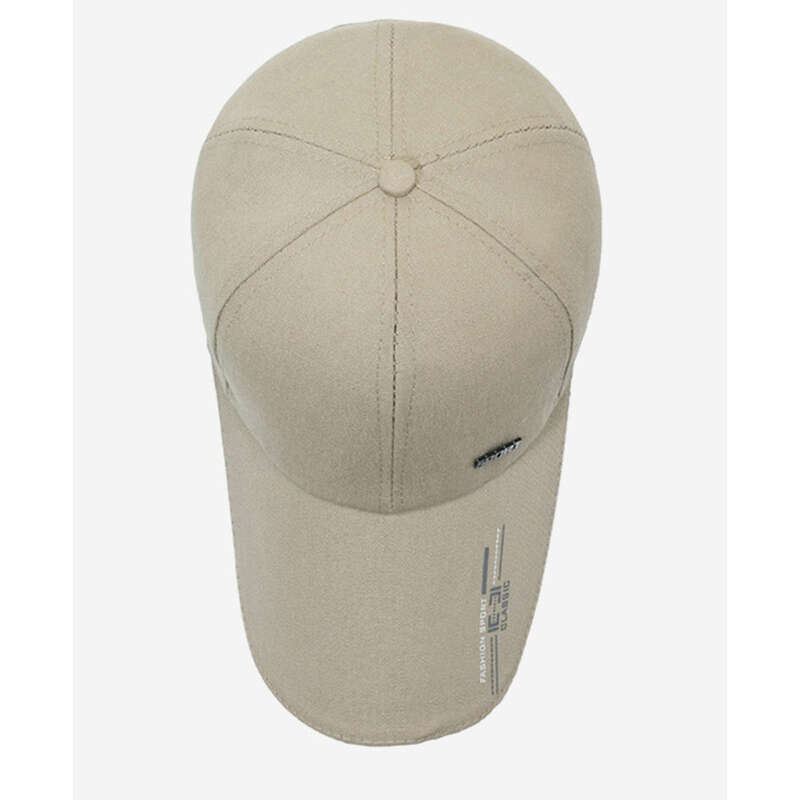 Baseballmütze, Schutz, Sonnenschutz, Angeln, Herren-Herbststil, großer Kopf, Hardtop-Entenschnabelkappe, Baseballkappe_voghion.com