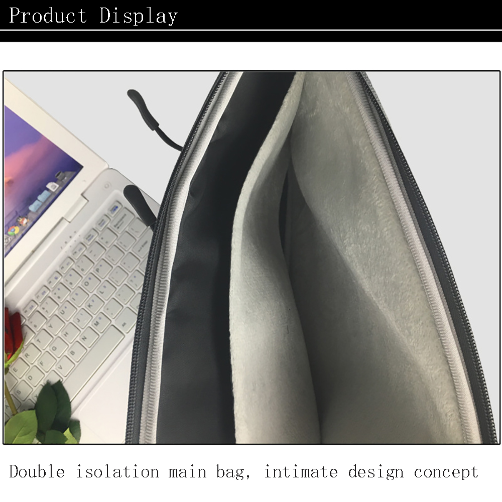 Handtasche für Macbook Pro 14 Hülle M1 Pro 16 15 11 12 Matebook 13 Air Xiaomi Laptoptasche für Lenovo Nylontasche Mac Air M2 Hülle_voghion.com