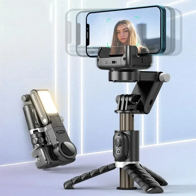 FANGTUOSI 360 Swivel Universal Joint Selfie Stick Tripod With Shutter Fill Light Smartphone Live/Log Stabilizer After_voghion.com