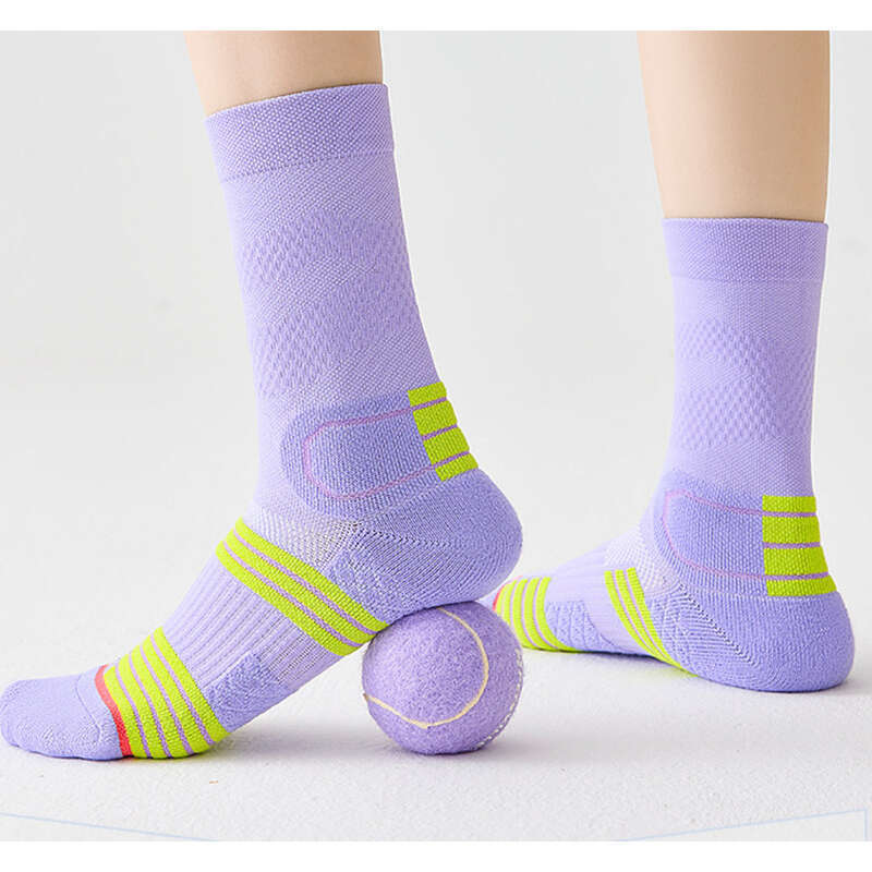 Badminton for kvinner om våren og høsten, mellomlang håndklebunn, svetteabsorberende luktbestandig, spesielle løpe- og badmintontrøyer for kvinner_voghion.com