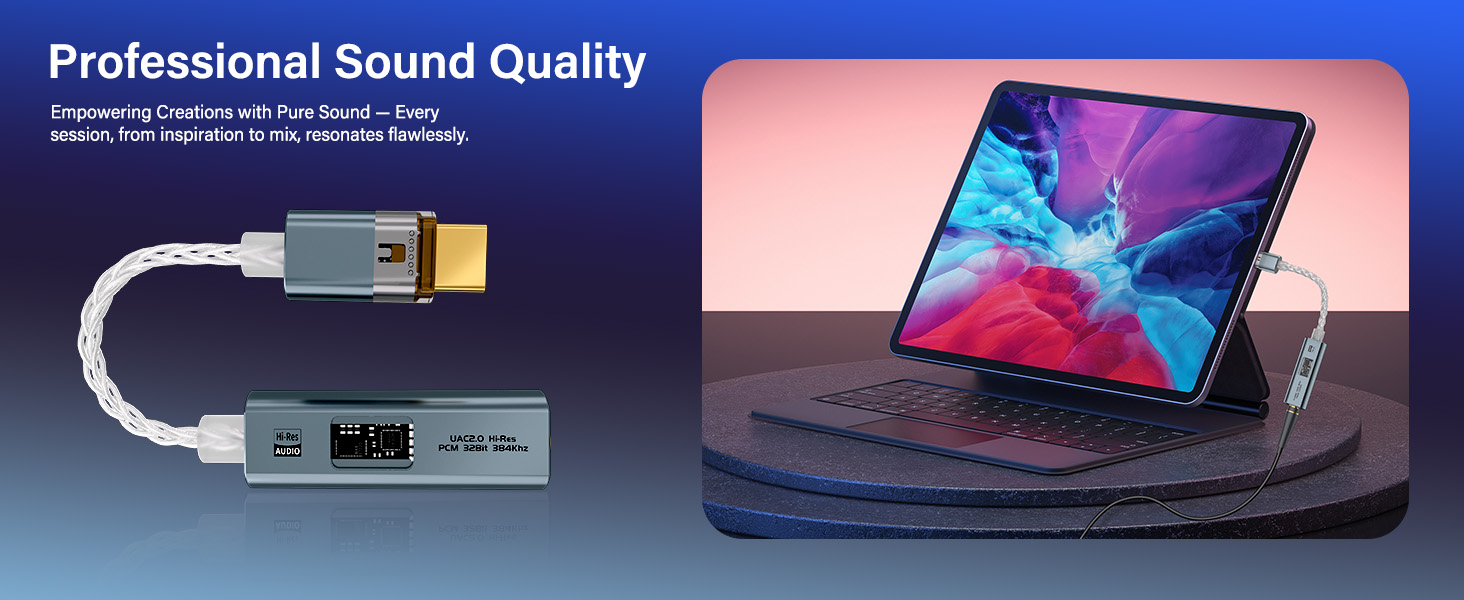 Usb C Dac Adapter Hi-fi Stereo Kopfhörerverstärker_voghion.com