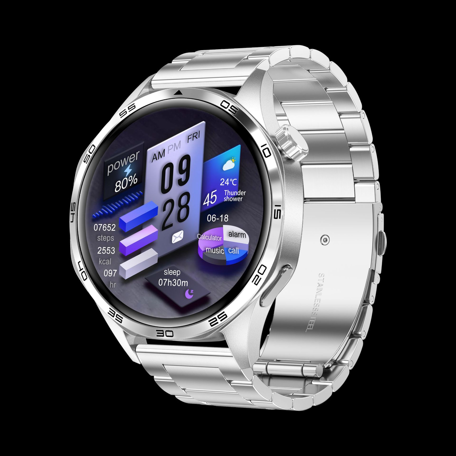 Smart Watches New WATCH5 PRO Smart Watch Sports Fitness Monitoring Bluetooth Watch5 Pro