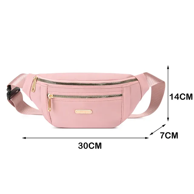Bolsa tiracolo acolchoada com corrente grossa, casual, alça ajustável, simples e portátil para fim de semana_voghion.com