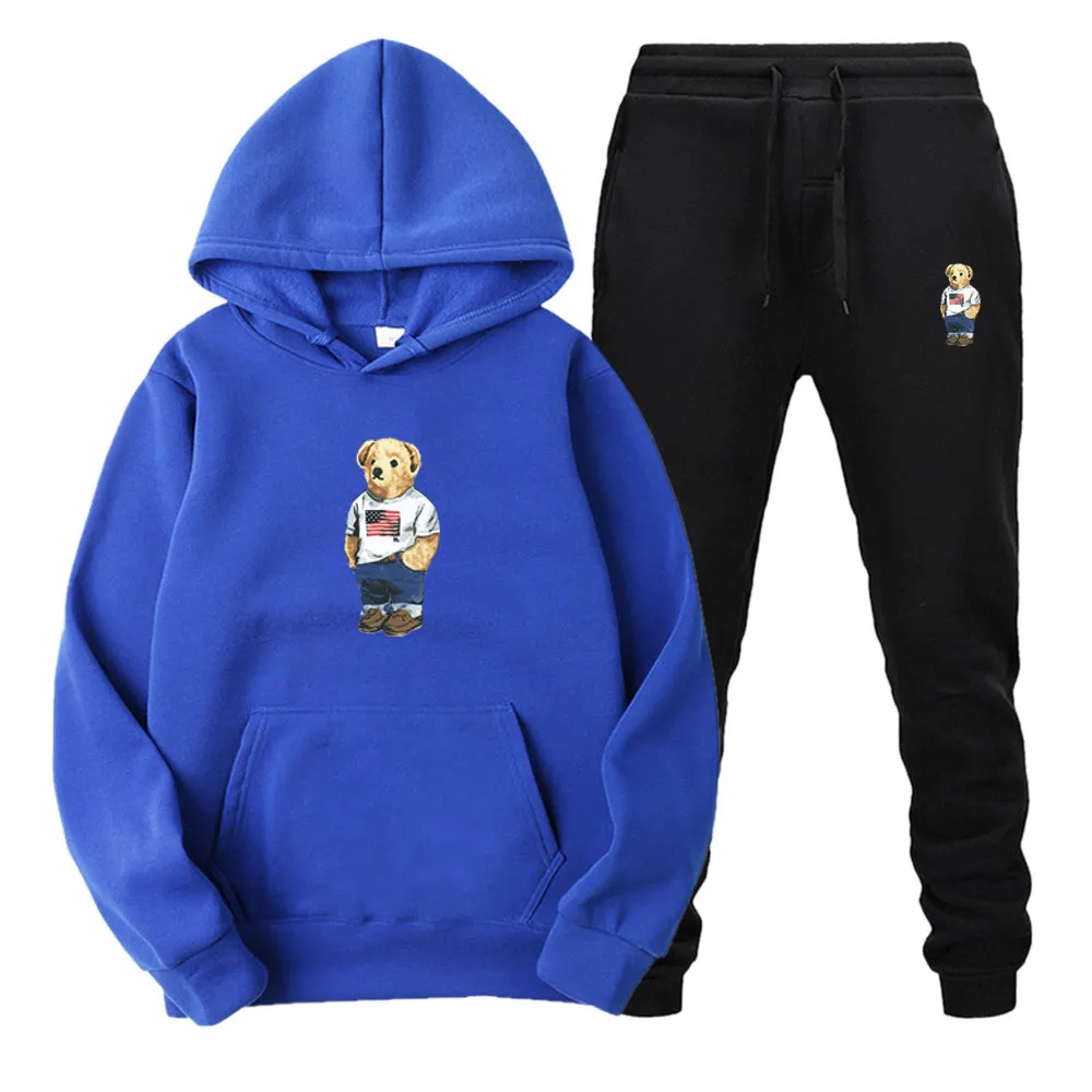 Mann POLO Trainingsanzug Designer Kleidung Mode Herren Sport Jogging Hosen Mantel Sweatshirt Sets Männer Trainingsanzüge Casual Hoodies_voghion.com