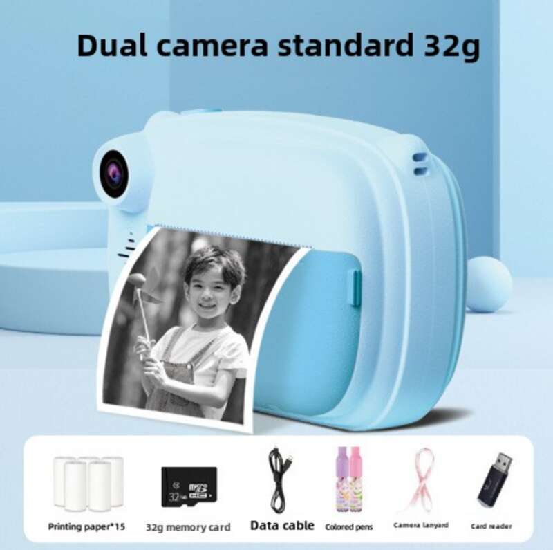 Mini-Digital-CCD-Studentenkamera kann Fotos aufnehmen, drucken, Kinder mitnehmen, tragbare Geschenke für Jungen und Mädchen_voghion.com
