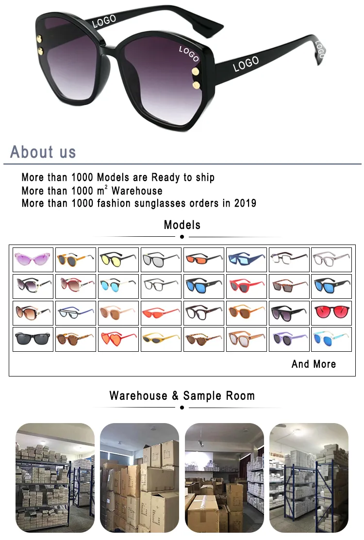 TR Polarized Large Frame Acetate Needle Arms Sunglasses_voghion.com
