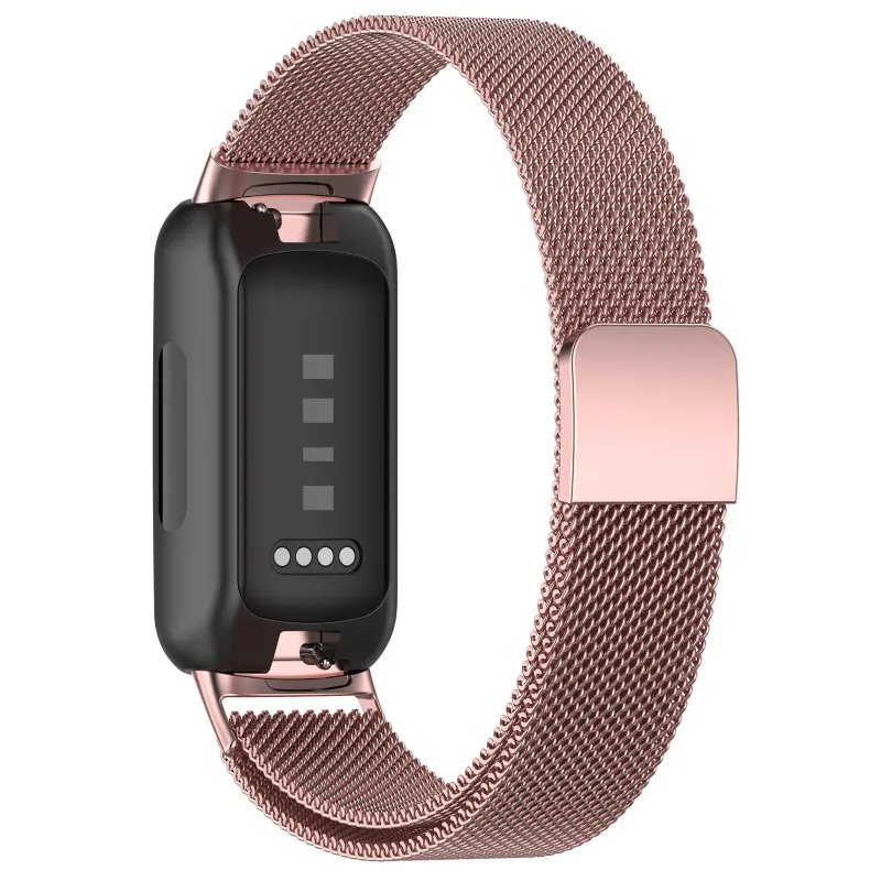 1pc Men Women Sports Leisure Smart Watch Strap for Fitbit Inspire 3 Stainless Steel Smartwatch Accessories Wristbands_voghion.com