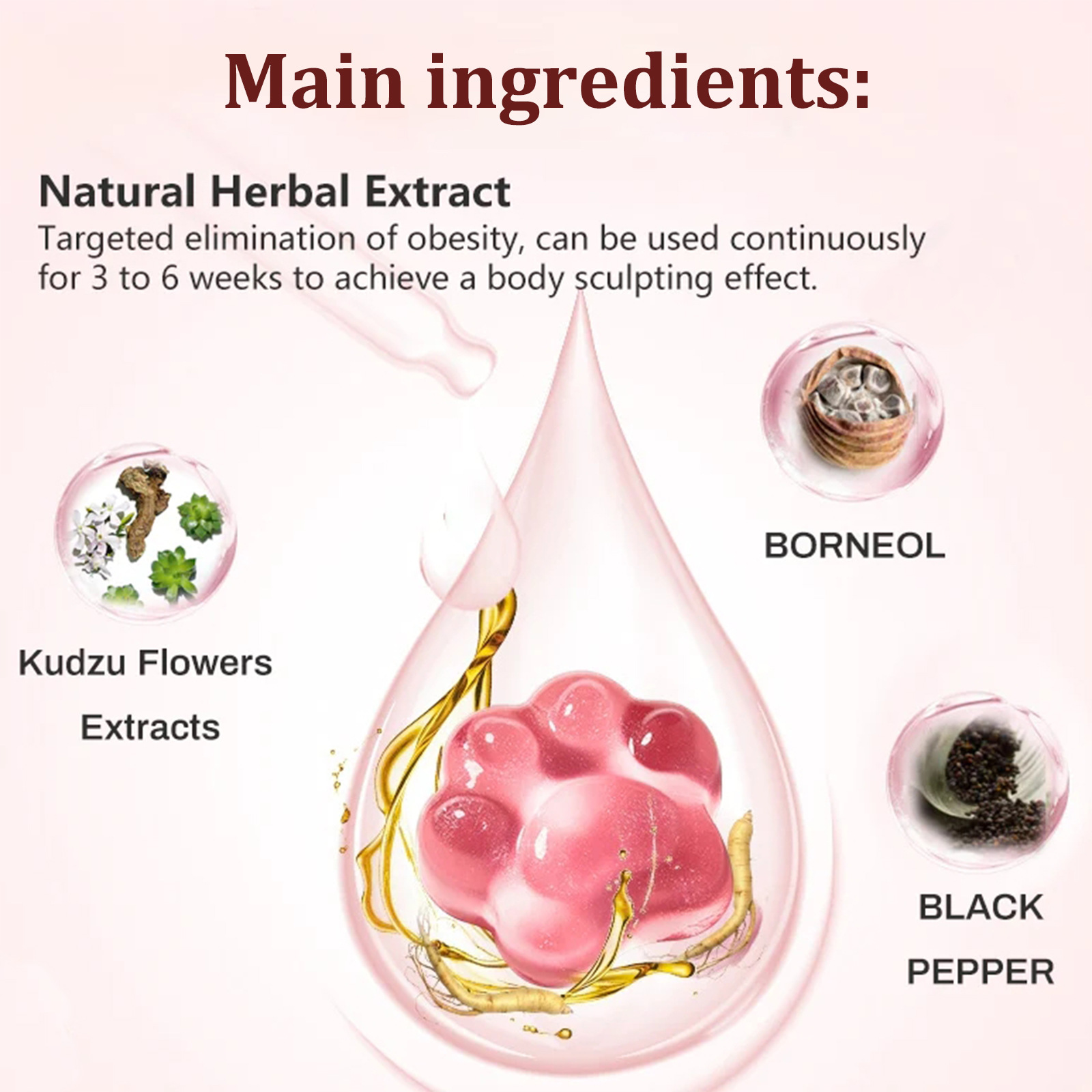 EELHOE Herbal Slimming Jelly Soap, Herbal Essence Deep Cleansing, Moisturizing, Firming And Slimming Soap For Skin_voghion.com