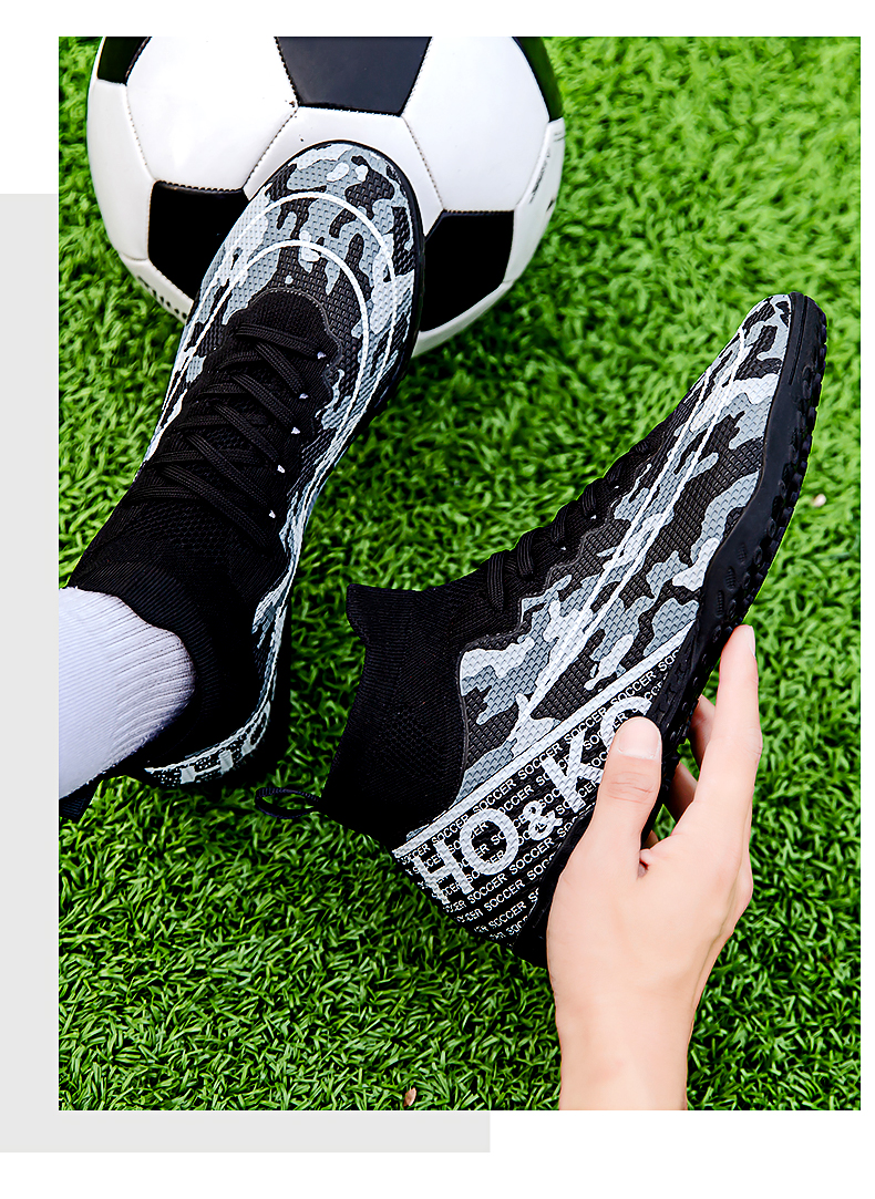 Scarpe da calcio per esterni da uomo nuove Scarpe da allenamento Scarpe da ginnastica ultraleggere con tacchetti da calcio Drop Shipping Light_voghion.com