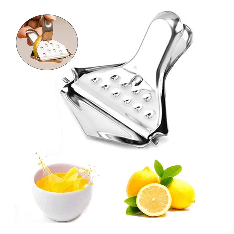 Le migliori offerte Spremiagrumi a spicchi in acciaio inox, pinza manuale per limone, spremiagrumi, per casa, cucina, bar, 4 pezzi_voghion.com