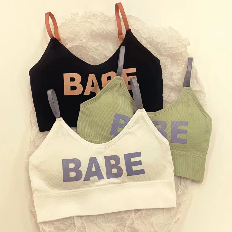 Women’s Clothing Bra Tube Top Without Steel Ring Vest Style Comfortable Gathering Anti Sagging Girl Student Suspenders Chest Wrap Beautiful Back