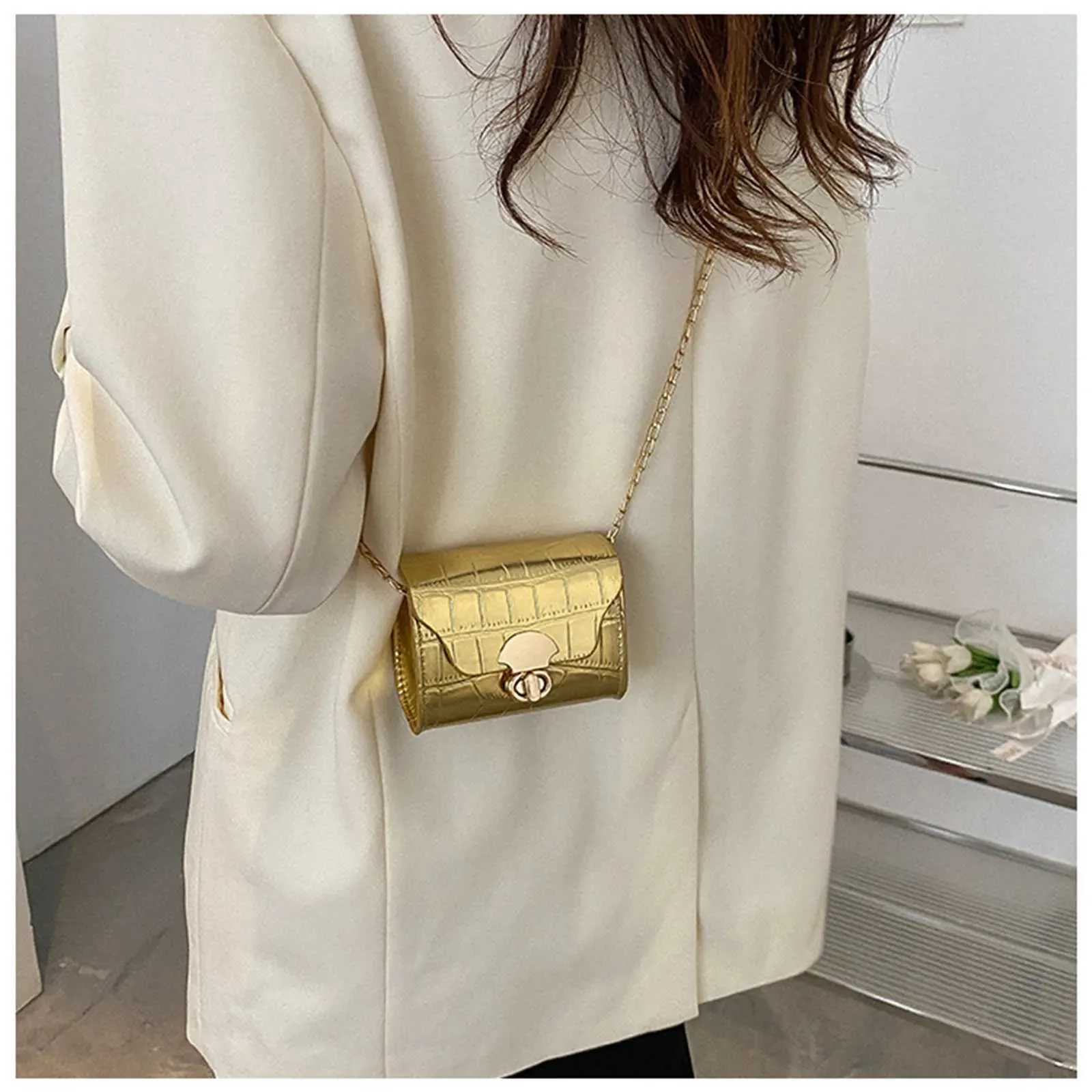 Modische Kleine Umhängetasche Für Damen Und Mädchen_voghion.com