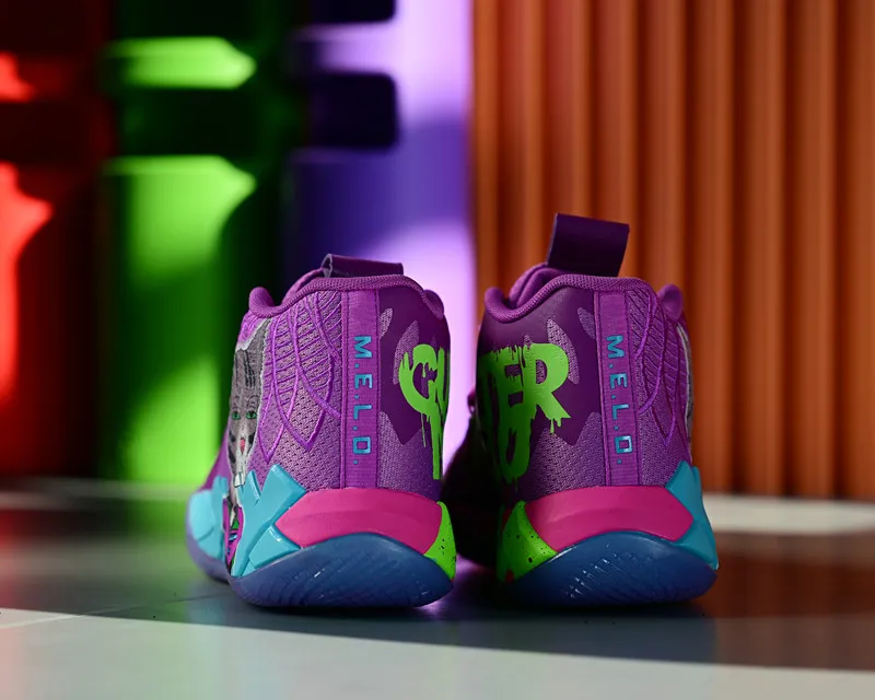 LaMelo Ball MB01 Rick Morty Scarpe da basket da uomo Grigio Rosso Viola Glimmer rosa verde nero Scarpe sportive da ginnastica_voghion.com