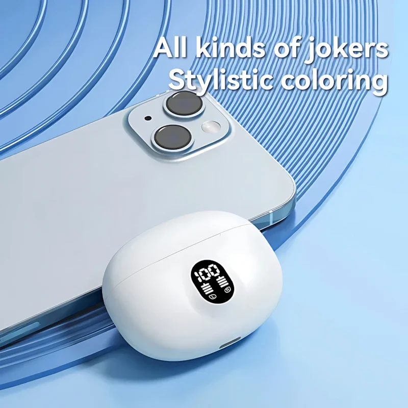 Wireless Bluetooth Earbuds In-ear Headphones With Led Display_voghion.com