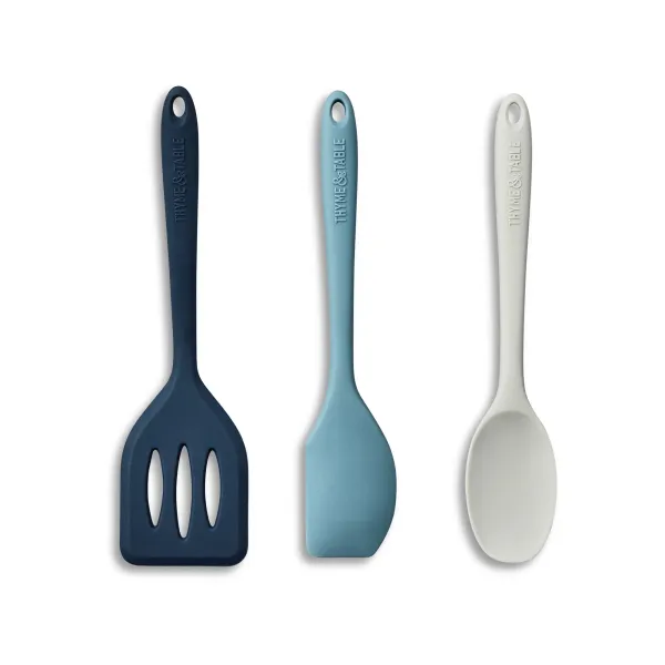 Thyme And Table Silicone Mini Kitchen Utensil Set, 3 Pcs_voghion.com