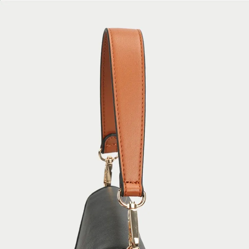 100% Genuine Leather Handbags Handles For Handbag Short Purse Strap Golden Buckle Replacement Bag Belt Band 240729_voghion.com