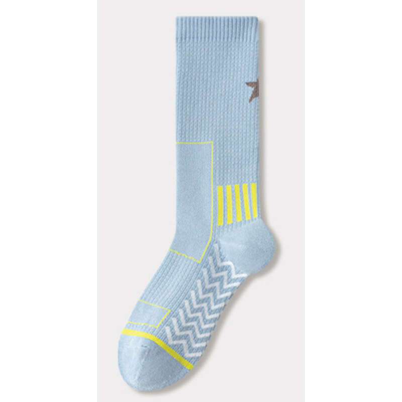 Sweat Absorbing Children's Professional Sports Spring And Autumn Tube Anti Slip, Yoga Odor, Fitness Long Socks,_voghion.com