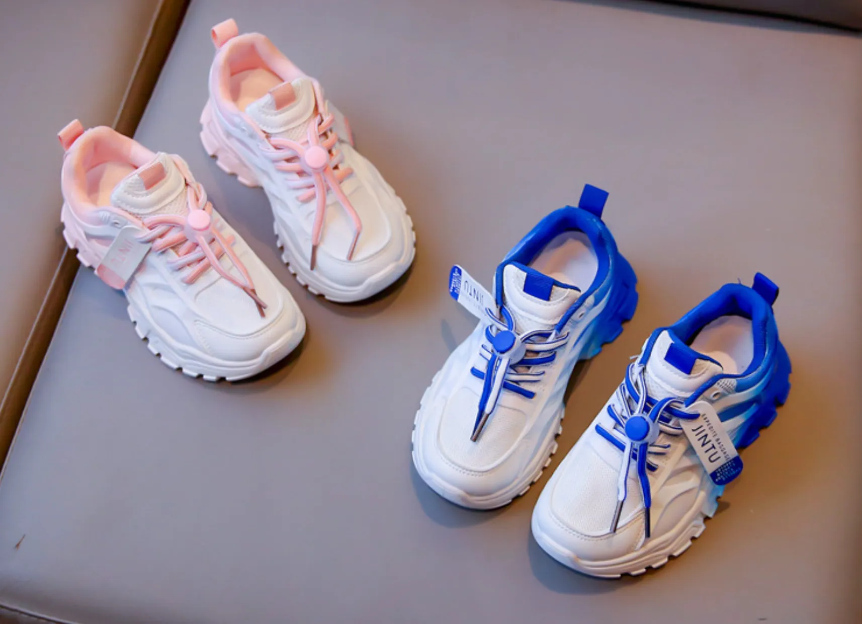 Kids Boy Girl Mesh Breathable Casual Running Sport Shoes Cutefeet Children Toddler Outdoor Soft Soles Basketball_voghion.com