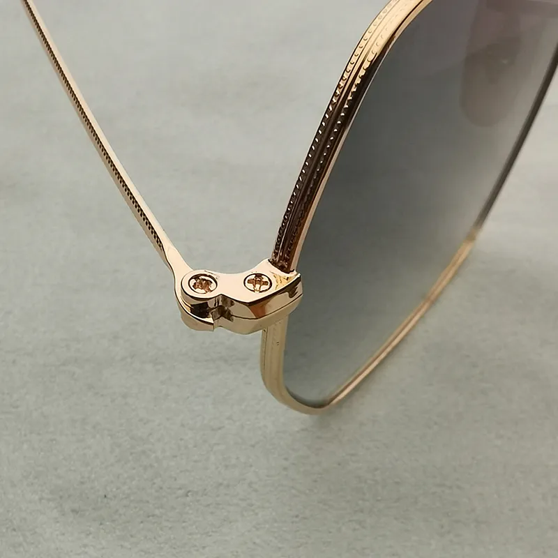 Hexagonal Sunglasses Metal Frame Classic Retro Shades For Men_voghion.com