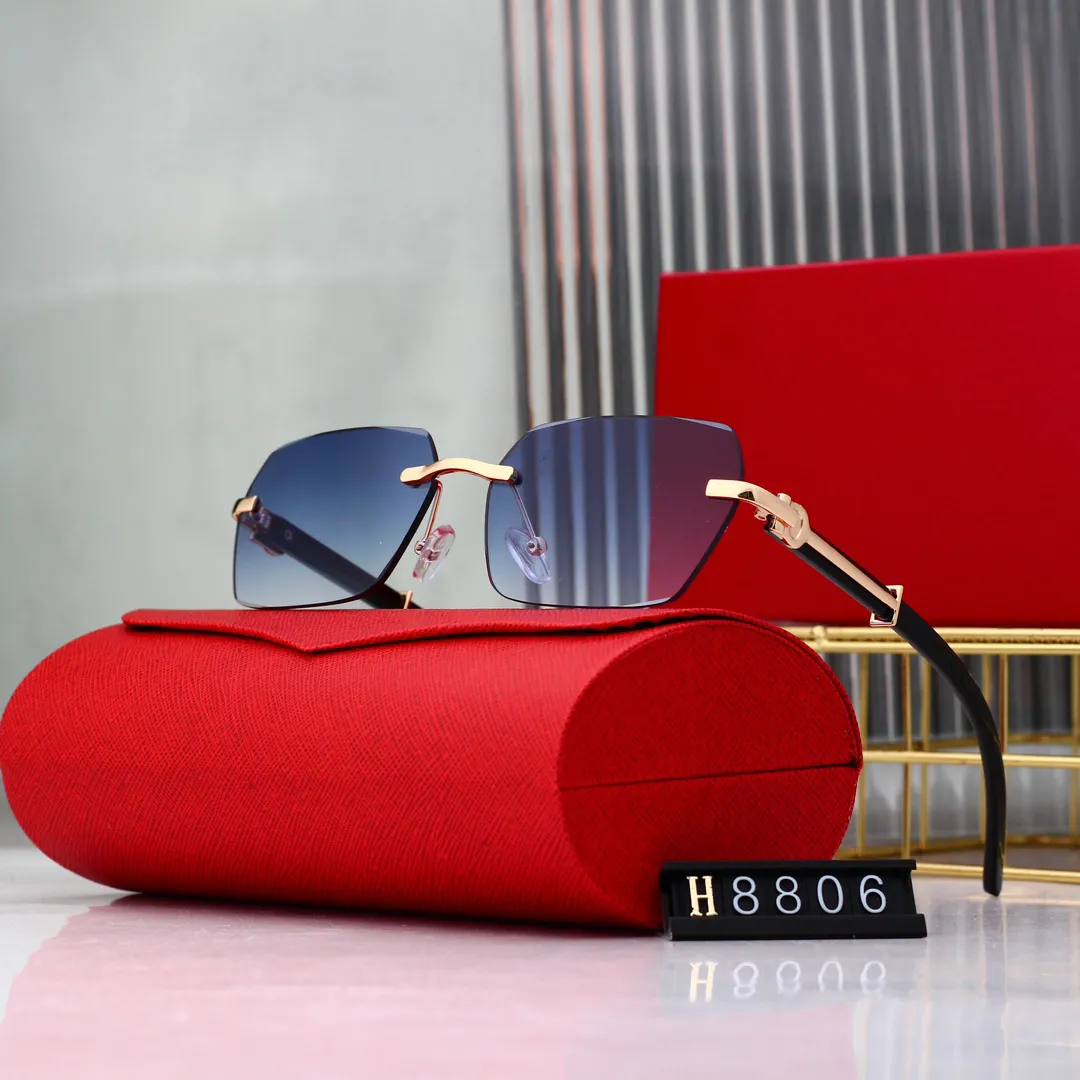 2023 Nouvelles lunettes de soleil polarisées classiques pour femmes Designer 8806 Marque Alliage Métal Polaroid HD Verre Trempé Lentille Rétro Soleil_voghion.com