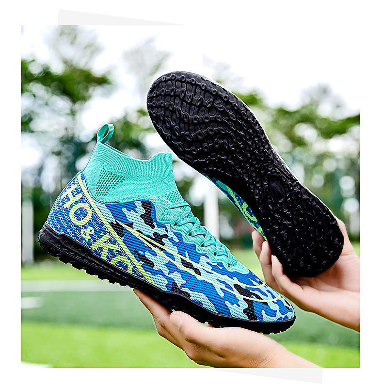 Scarpe da calcio per esterni da uomo nuove Scarpe da allenamento Scarpe da ginnastica ultraleggere con tacchetti da calcio Drop Shipping Light_voghion.com