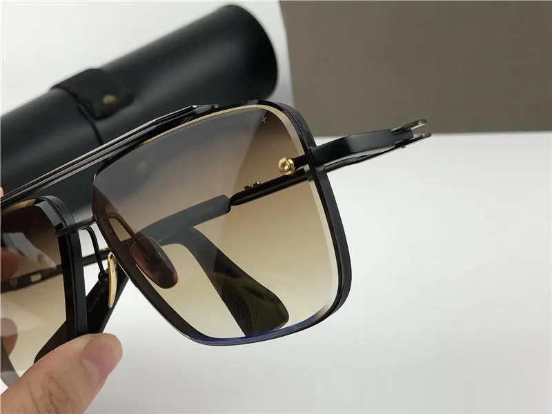 Dames zonnebril vierkant metaal oversized ovaal voor strand_voghion.com