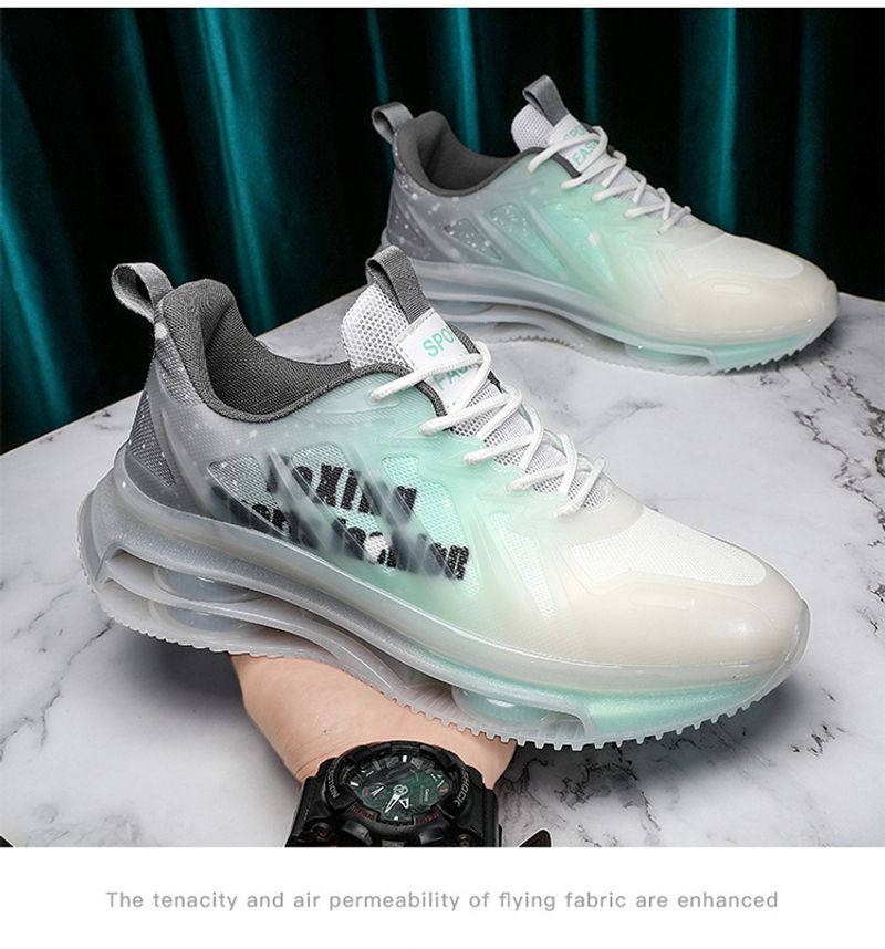 Cushioned Sports Running Shoes For Junior Students And Dads_voghion.com