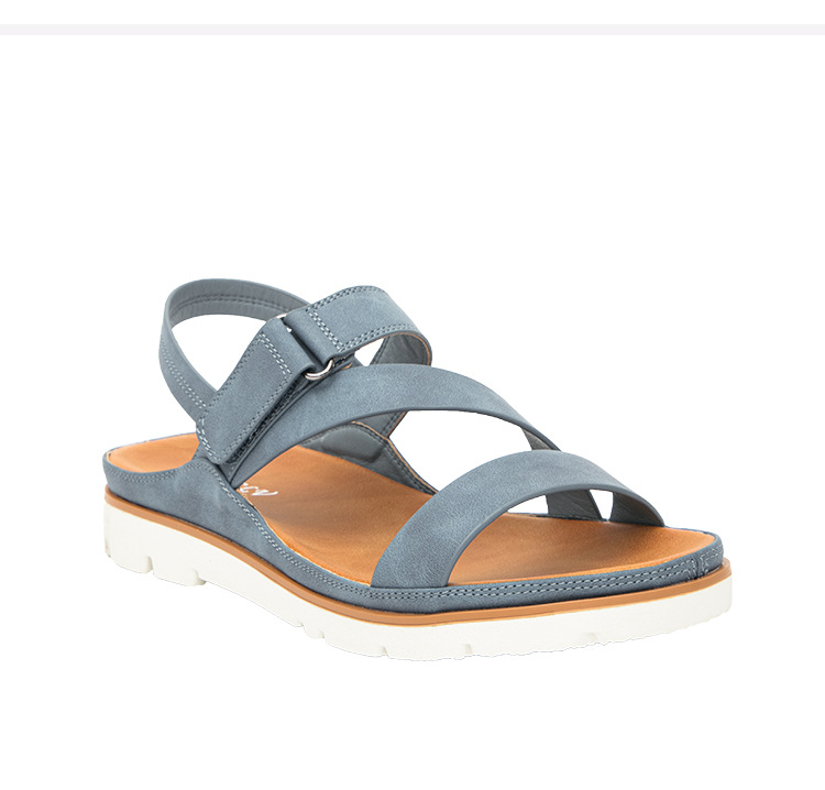 Strandsandalen, bequeme, atmungsaktive und vielseitige Römersandalen, Sandalen mit dicker Sohle_voghion.com