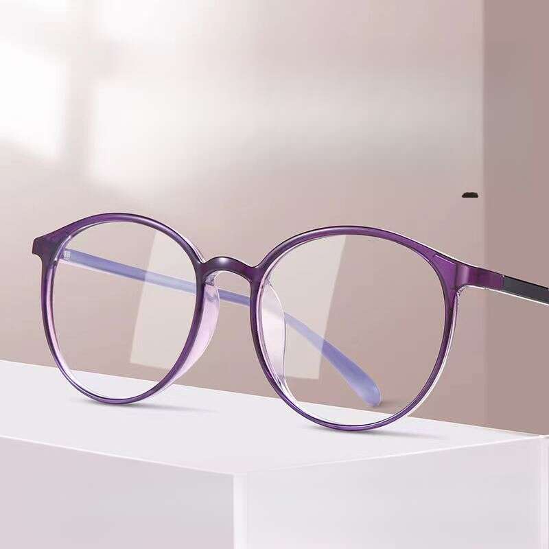 Geeignet für Männer und Frauen, Vollformat, High-End-Mode, Anti-Ermüdungs-HD-Lesebrille aus Harz mit ultrablauem Licht_voghion.com
