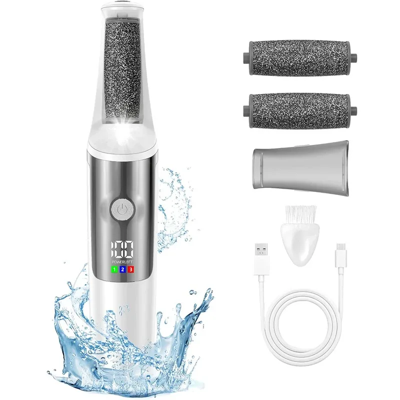 Râpe pieds électrique rechargeable pour peaux mortes et callosités_voghion.com