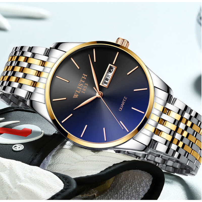 Swiss Brand Waterproof Business Fashion Quartz Men's Watch_voghion.com