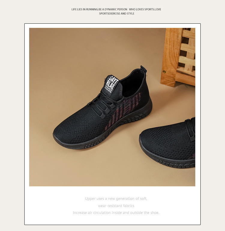 Shoes 2024 summer new breathable lace up men's lightweight sports shoes for men_voghion.com