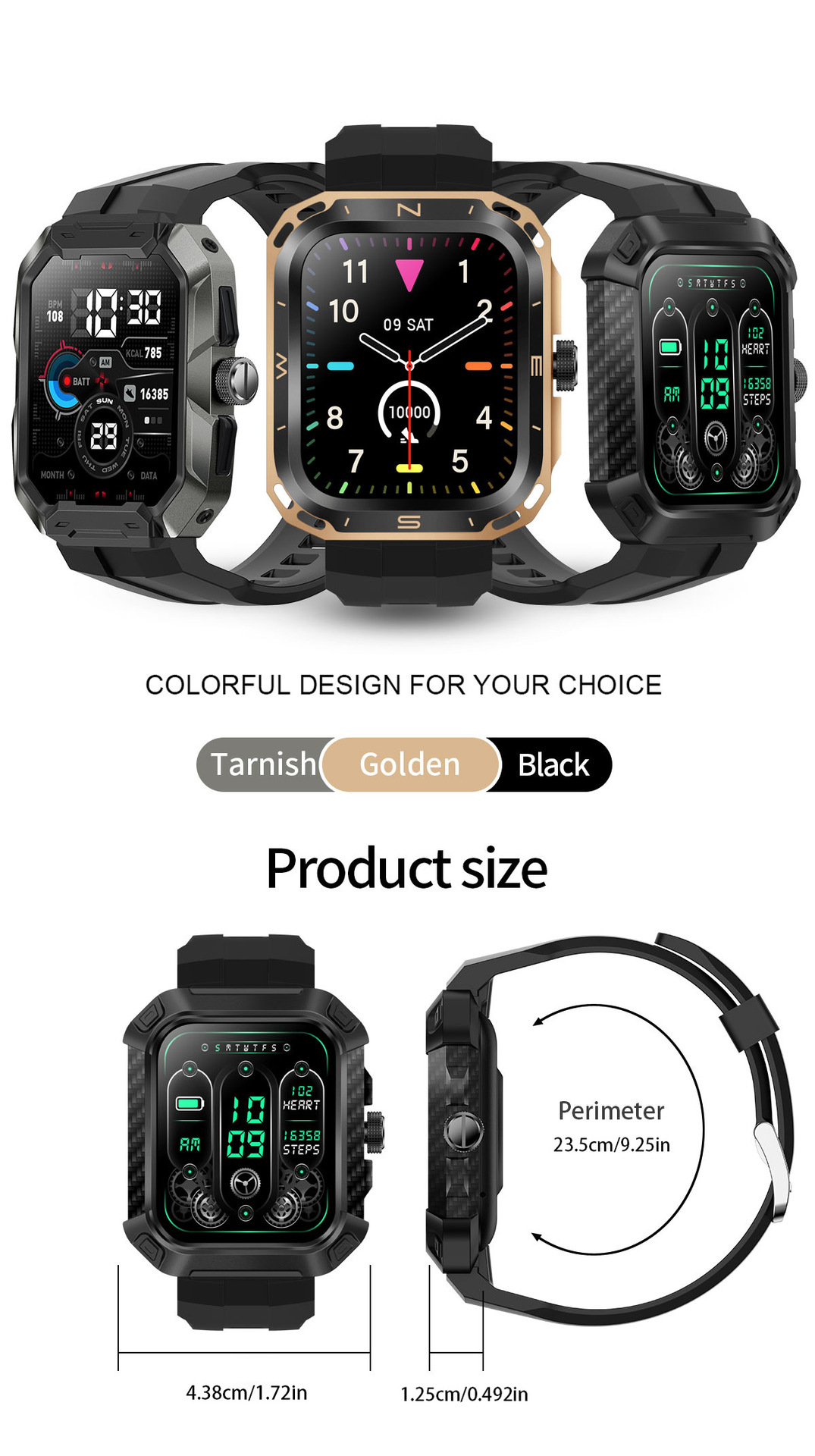 BT Smart Talk Watch D23 Carcasă detașabilă 1.85 Ecran mare Sport impermeabil Cameră ceas inteligent sport ceas_voghion.com