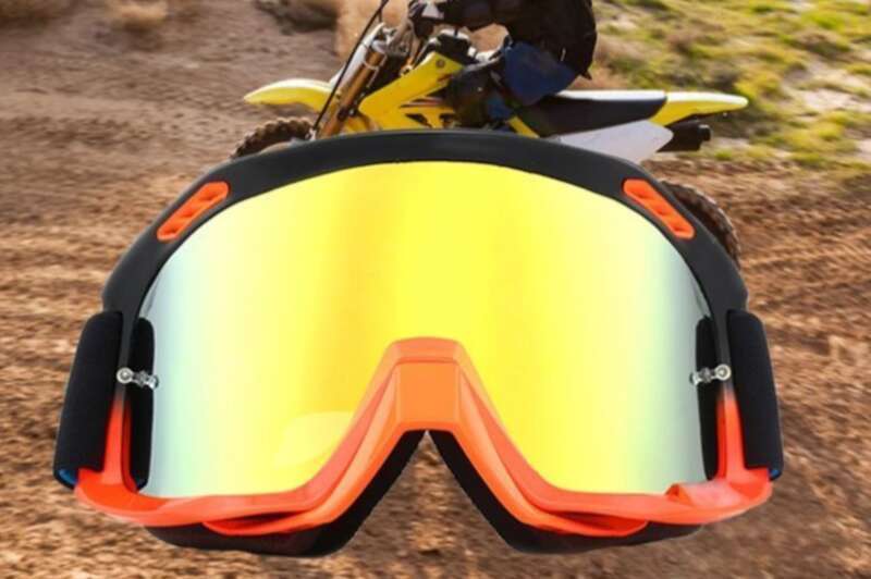 Fox aizsargbrilles, āra apvidus sacīkšu motociklu ķiveres, slēpošanas kalnu slēpošanas vēja necaurlaidīgas krāsainas slēpošanas brilles_voghion.com