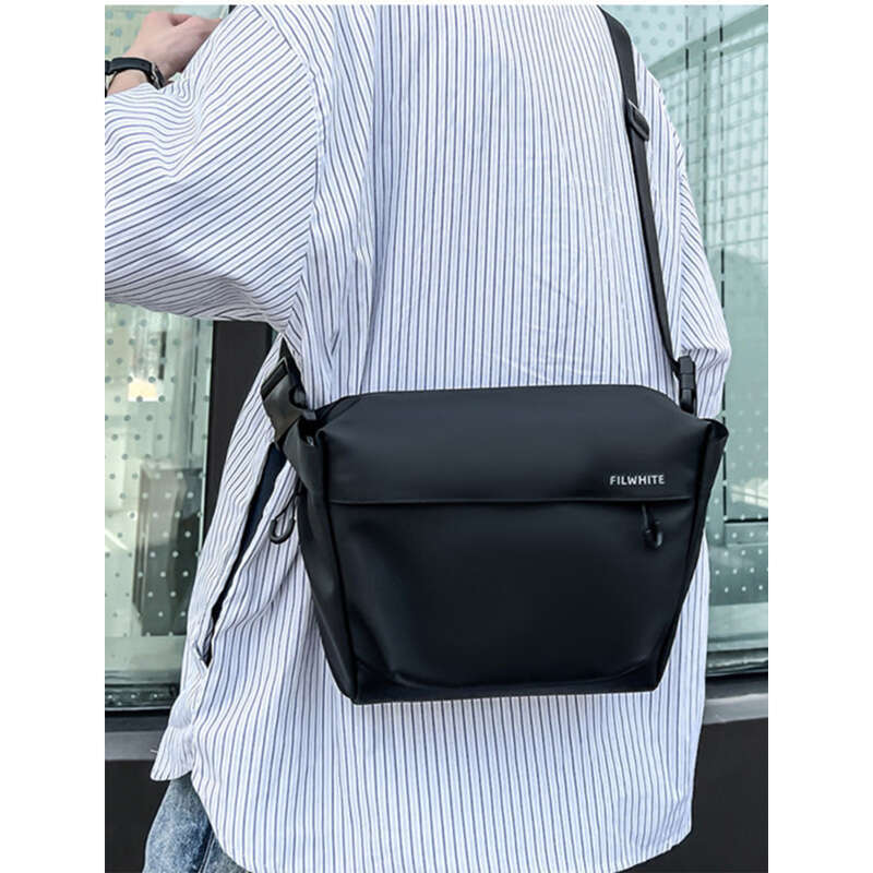 Herren-Brusttasche, modische Flut, Nischendesign, tragbare Umhängetasche, Straßensporttasche_voghion.com