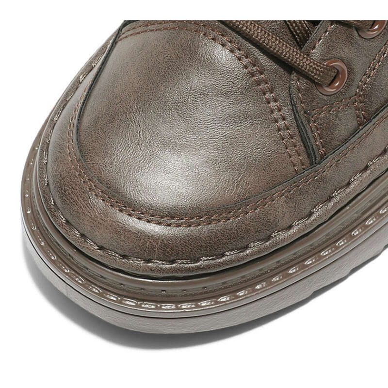 Martin Boots Men's Leather High Top Casual Workwear Shoes_voghion.com