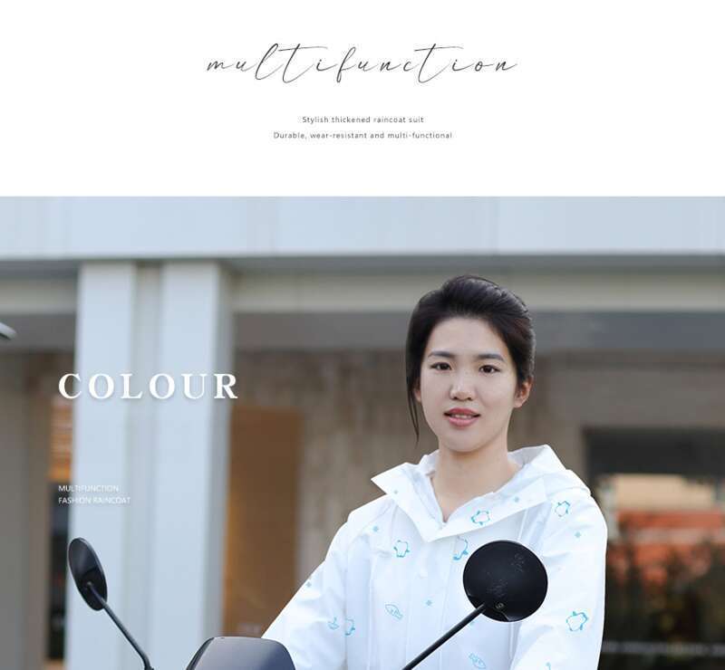 Geteilte Regenhose, wasserdichtes Motorrad-Spezialset, Regenmantel, Regenmantel für Herren und Damen_voghion.com