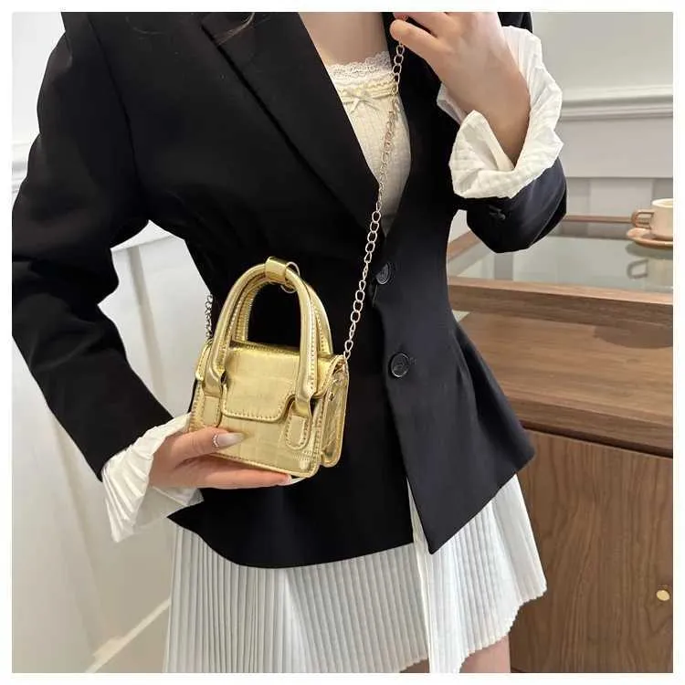 Naiste Mood Mini Crossbody kotid Täiskivist prinditud klapp vabaaja kett-õlakott Naistele Mitmekülgne Square Messenger_voghion.com